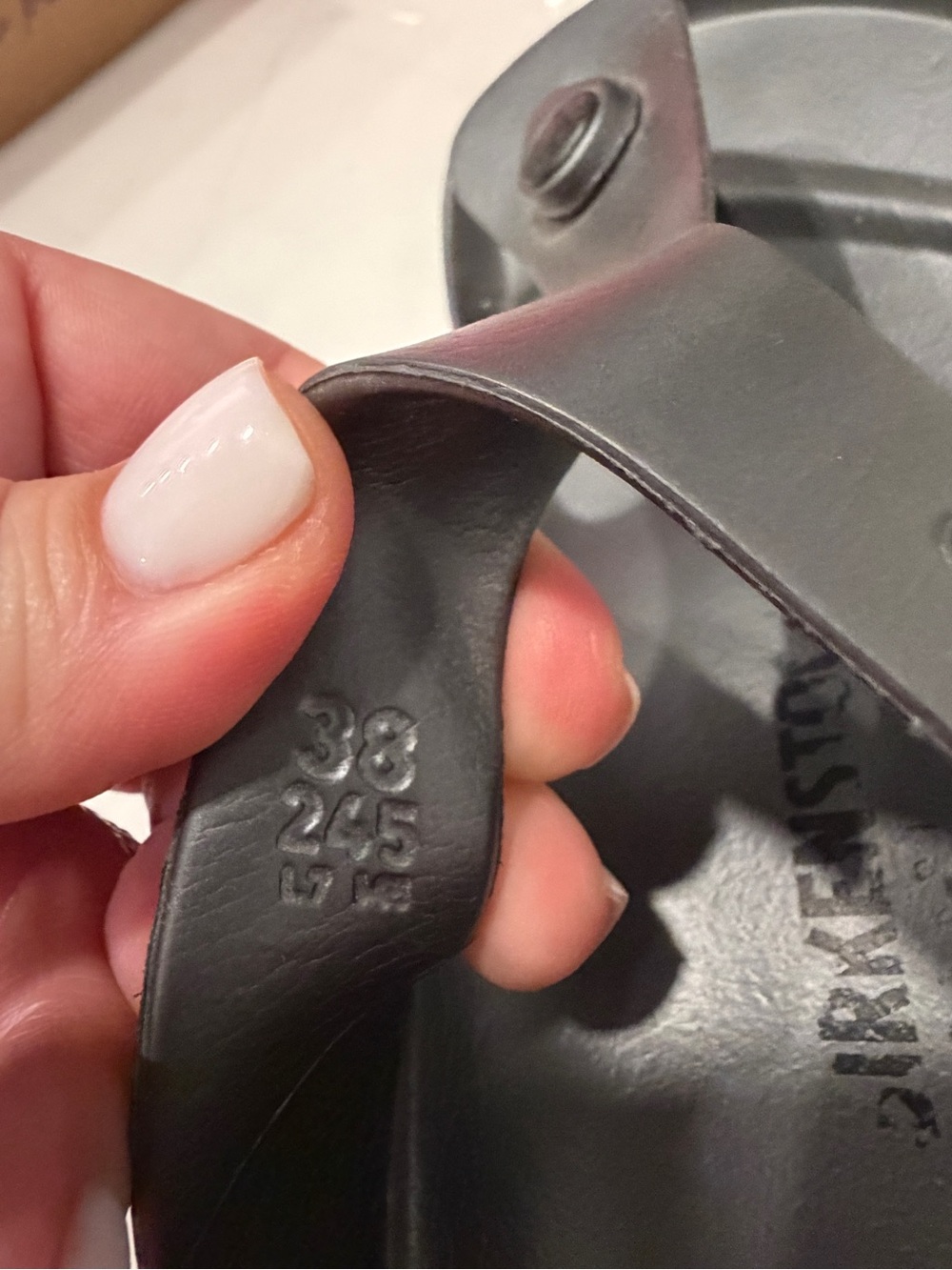 Birkenstock Women's Gizeh EVA Thong Sandal - Metallic Gray - Picture 5 of 5